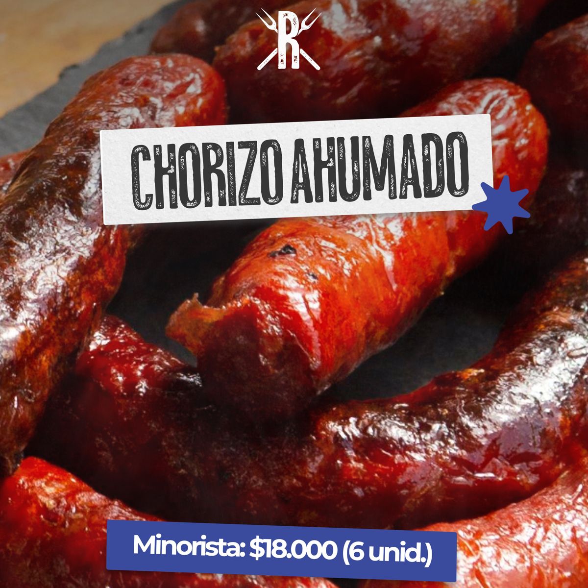 Foto de Chorizo ahumado publicada por Ahumados Romano